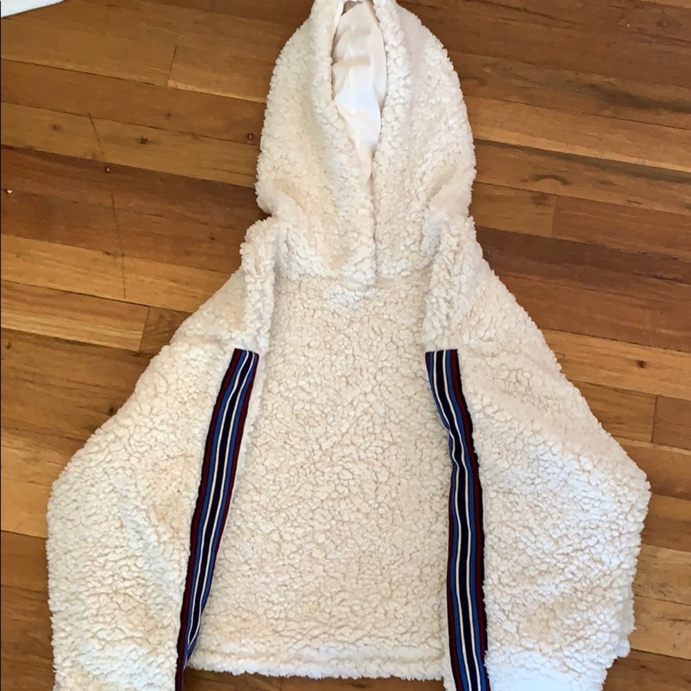 fluffy bear hoodie